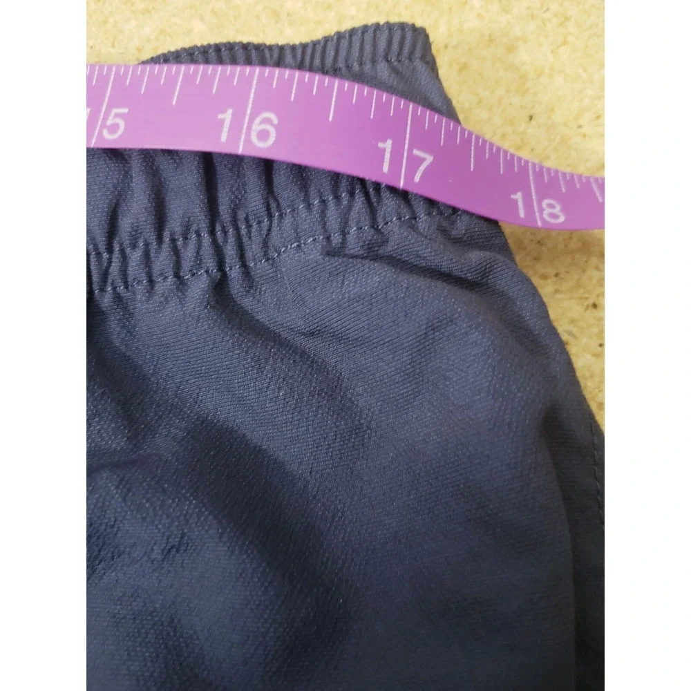 The North Face Shorts Mens Size XL Flat Front Navy Blue Zip‎ Pocket 34x7
